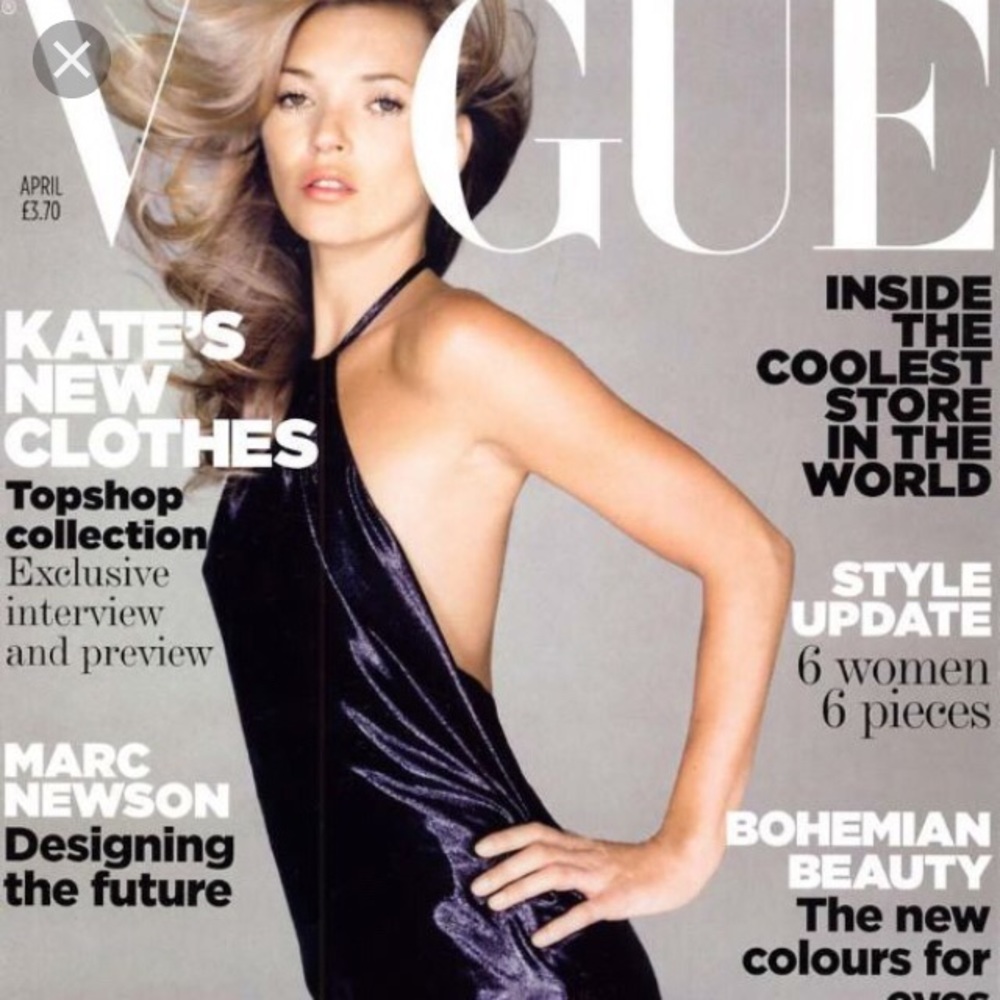 TOPSHOP Kate Moss Black Mini Dress SM Wet Look